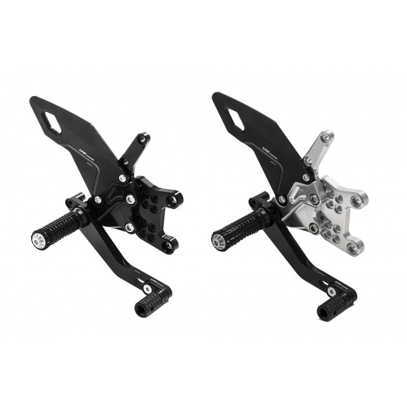 CNC Racing RPS EASY Adjustable Rearsets for 2017+ Aprilia RSV4/Tuono V4 models CNC Racing RPS EASY Adjustable Rearsets for 2017+ Aprilia RSV4/Tuono V4 models